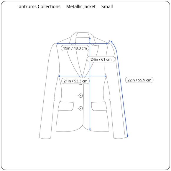 VTG Tantrums Collection Metallic Jacket Womens Small Silk Blend Textured Rainbow - Picture 9 of 9